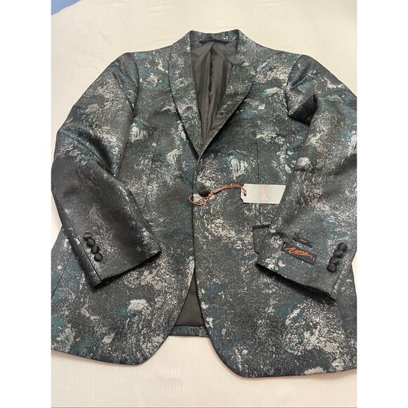 Egara Men's Galaxy Slim Fit Dinner Jacket Size 42 Regular NWT Blazer Sports Coat - Picture 1 of 10